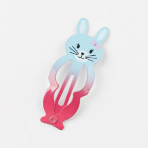 Blue and red rabbit