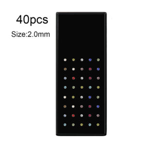 Color 40/Box 2.0mm straight rod