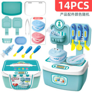 Blue medical box (14PCs) English packing