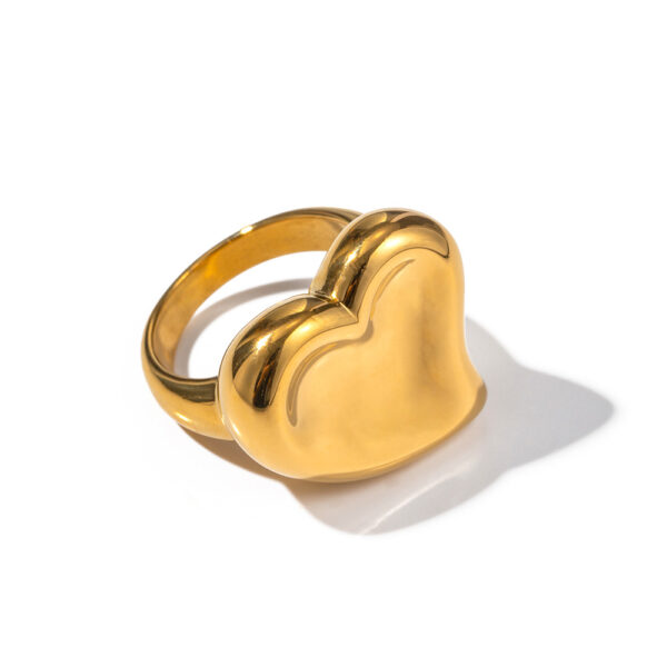 O1CN01Npnq0x2ElaHoQ3Fo9_2210913638785-0-cib Wholesale New Arrival Love Stainless Steel Gold Plated Ring