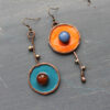 O1CN01Nququ51Qxk31KfvzE_2215620942043-0-cib Wholesale Asymmetric Vintage Round Enamel Alloy Earrings