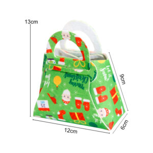 Christmas Element Green Bottom Tote