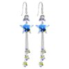 Wholesale Crystal Star Alloy Earrings