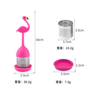 Figure / Flamingo straight (rose red)