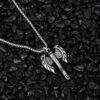 O1CN01Nu2gvP21yK82z4h9N_2595027053-0-cib Wholesale Stainless Steel Pirate Double Ax Amulet Pendant Necklace