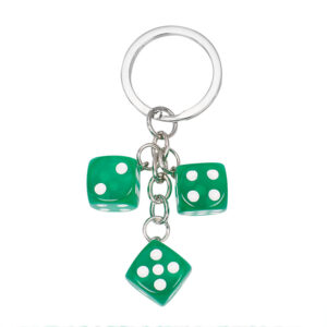 Green Resin key chain 8