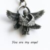 Wholesale Seraph Pendant Alloy Necklace