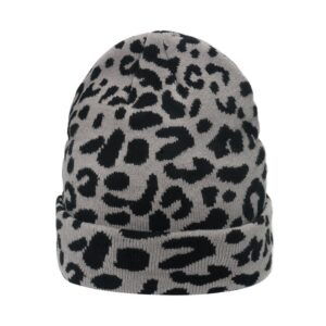 Gray leopard print / M(56-58cm)