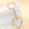 Wholesale Diamond Heart Metal Keychain