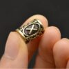 Wholesale Viking Rune Metal Beads