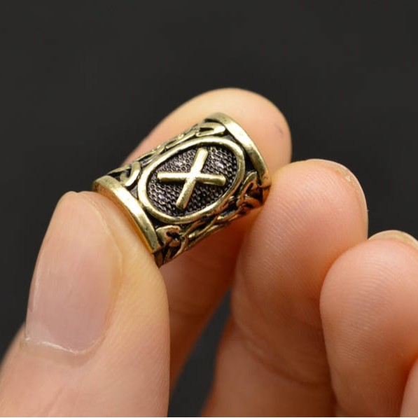 Wholesale Viking Rune Metal Beads