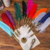 Wholesale Metal Feather Ink Pens