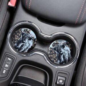 E [2 Pack]] / Highland Cow Coaster