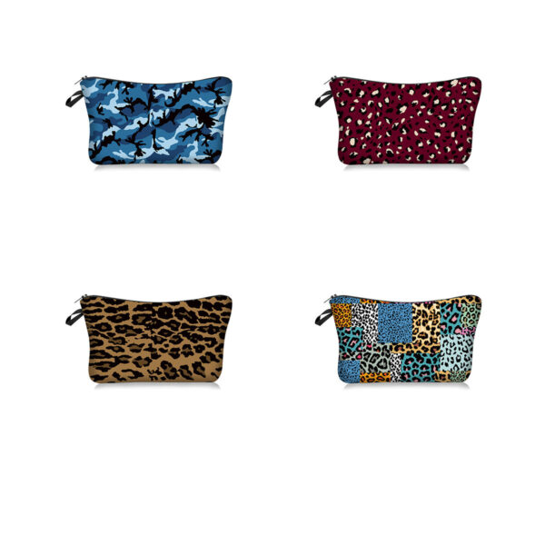 Wholesale Leopard Print Series Cosmetic Bag, Toiletry Bag, Portable Travel Bag
