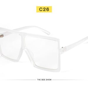 Transparent frame white film