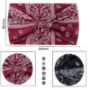 Wholesale Bohemian Print Solid Color Fabric Headband
