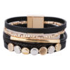 O1CN01OARVsX2JGxkYYwfPT_1871609395-0-cib Wholesale Vintage Multi-layer Magnetic Buckle Leather Bracelet