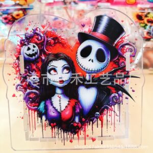 B044-Jack and Sally Pencil Holder A