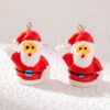 O1CN01OBCAna22VlFlxJW0h_1717797126-0-cib Wholesale Christmas Tree Penguin Dripping Oil Santa Hat Old Man Earrings