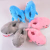 Wholesale Plush Thickened Winter Shark Slippers
