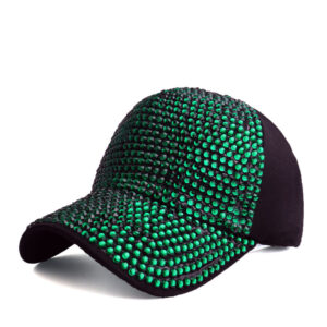 Cloth Black Green Diamond / Adjustable
