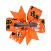Wholesale Halloween Dress Up Bat Ghost Fabric Kids Hair Clips
