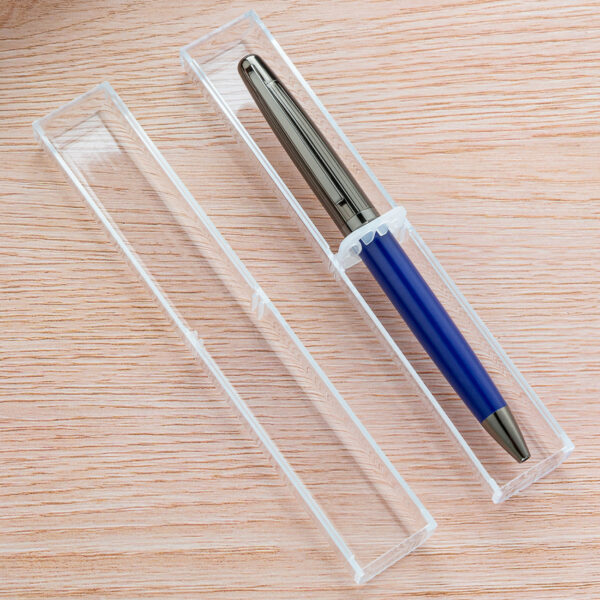 Wholesale Full Transparent Acrylic Pen Case Square Box Pen Packaging Box