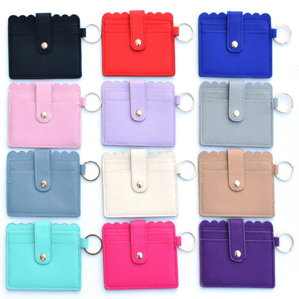 O1CN01OJcZXC1FT5mHLqz4w_2698260487-0-cib Wholesale Colored PU Leather Bank Card Bag, Fashionable and Creative Student Bus Card Holder Clip