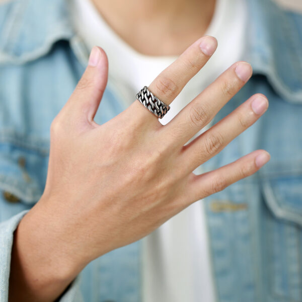 O1CN01OJjnyU1CBjkDCae9N_2209324270043-0-cib Wholesale Vintage Stainless Steel Rings