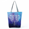 O1CN01OKNEzW1o1cbDQGblz_3208145165-0-cib Wholesale Polyester Elephant Print Tote Bag