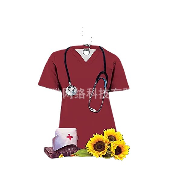 Wholesale Acrylic Nurse Uniform Car Hanging Decoration