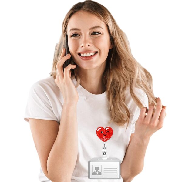 Wholesale Badge Reels Doctor Nurse ABS Retractable Keychains