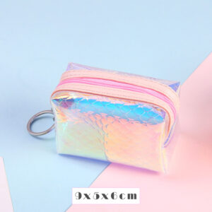 Fish scale pattern-pink square