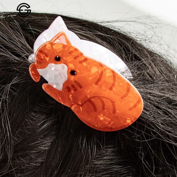 Wholesale Cat PVC Hair Clips