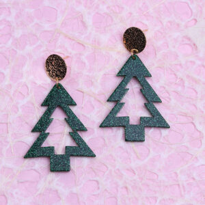 Green Cutout Christmas Tree