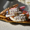 Wholesale Bohemian Style Soft Clay Letter Bracelet Combination Set
