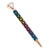 Wholesale Metal Glitter Love Heart Rotating Ballpoint Pen