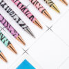 Wholesale Metal Leopard Glitter Ballpoint Pen
