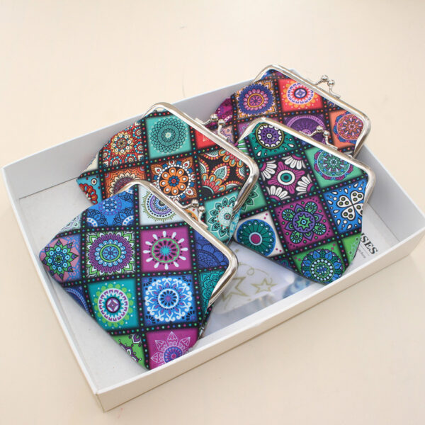 Wholesale PU Ethnic Coin Purse