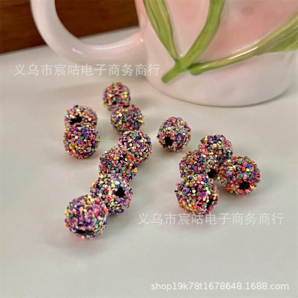 Wholesale Acrylic Colorful Sequin Balls