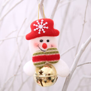 Golden Bell snowman
