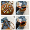 O1CN01OTBFM41wFNJSHV4XZ_2860346278-0-cib Wholesale Straw Woven Hat Shape Shoulder Bag