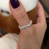 Wholesale Sterling Silver Star Open Ring