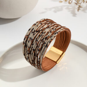 Leopard print yellow