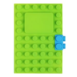 A6 step notebook (green) - button color random