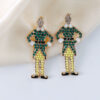 Wholesale Creative Cartoon Nutcracker Earrings