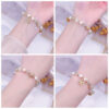 O1CN01OWcb9r1K0l8tASgmi_3458671102-0-cib Wholesale Lucky Gold Thread Freshwater Pearl Crystal Stackable Bracelet