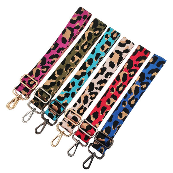O1CN01OWk6VY1MjlHeyMhC5_4023051471-0-cib Wholesale Nylon Colorful Leopard Print Adjustable Shoulder Straps