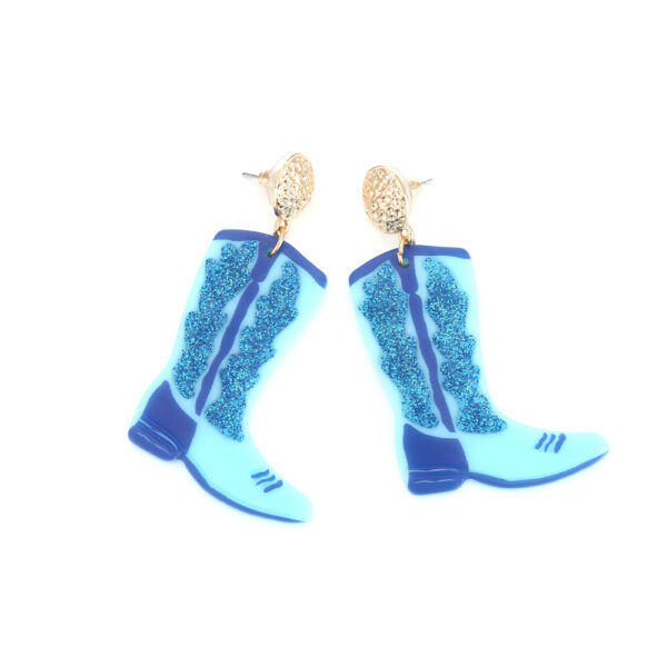 O1CN01OYAJ3A2JjMPPFmMev_3025409457-0-cib Wholesale Colored Acrylic Cowboy Boots Earrings