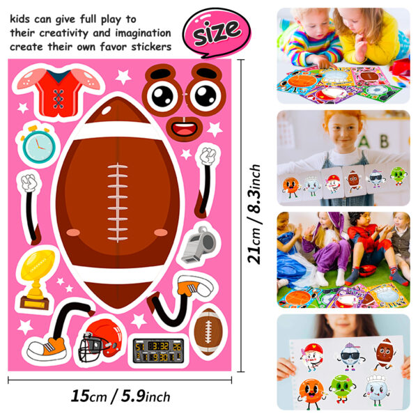 Wholesale of Various Ball Games and Children's Puzzle Face Changing Stickers